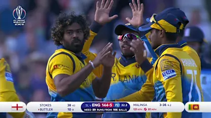 CWC19: ENG v SL - England innings highlights 