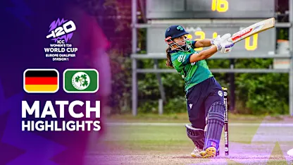 Germany v Ireland | Europe Qualifier Div 1 | ICC Women's T20 World Cup 