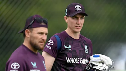 Logo of England reveal playing XI for first ODI against West Indies