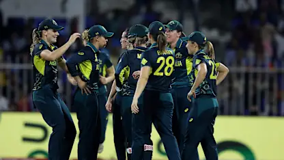 Logo of Sutherland seals Australia win | WT20WC 2024