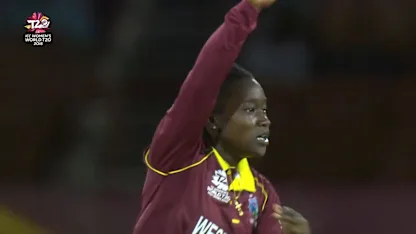 Logo of Women's T20WC Greatest Moments: Deandre Dottin takes 5/5