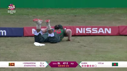 Logo of SL v BAN: Sri Lanka innings highlights