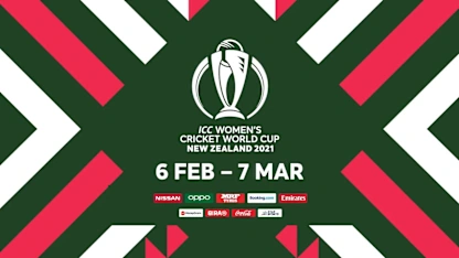 Logo of Six New Zealand cities to host the ICC Women's Cricket World Cup 2021