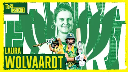 Logo of Laura Wolvaardt | South Africa's stylish opener | 100% Cricket