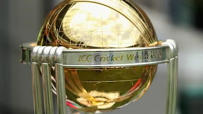 Logo of ICC Cricket World Cup trophy