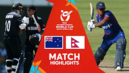 Logo of New Zealand v Nepal | Match Highlights | U19 CWC 2024