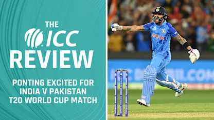Logo of Ponting talks India v Pakistan T20 World Cup match in New York | ICC Review