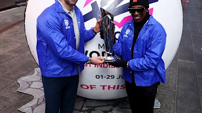 Blast off for ICC Men's T20 World Cup as 100 days to go celebrated in host locations