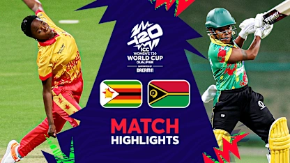 Logo of Zimbabwe v Vanuatu | Match Highlights | Women’s T20WC Qualifier 2024