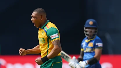 Logo of Baartman claims wicket with first ball in T20 World Cup