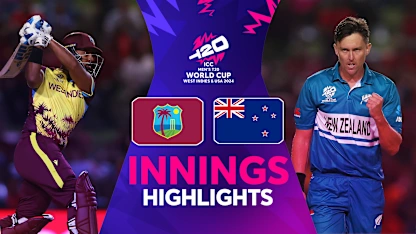 Rutherford fireworks boost West Indies to 149 | Innings Highlights | T20WC 2024