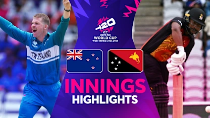 Logo of Record-breaking Ferguson helps lock down Papua New Guinea | #NZvPNG | Innings Highlights | T20WC 2024