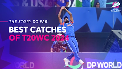Logo of The best catches so far | T20WC 2024