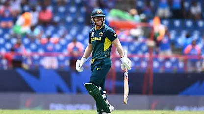 Logo of David Warner departs in what could be his final international appearance | AUS v IND | T20WC 2024