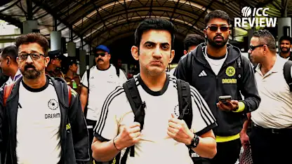Logo of Gautam Gambhir - ICC Review