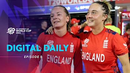 Logo of Reaction to England's second successive win | Digital Daily | WT20WC 2024