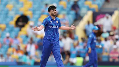 Logo of Afghanistan pacer fined for dissent at umpire during second Zimbabwe ODI