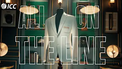 Logo of The iconic white jacket is back | Champions Trophy 2025