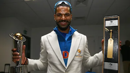 Logo of Shikhar Dhawan predicts Champions Trophy 2025 winner