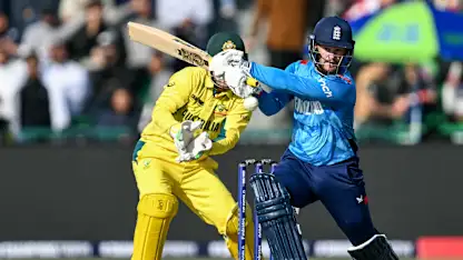Logo of Duckett's milestone knock against Australia | AUS v ENG | Champions Trophy 2025