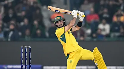 Logo of Glenn Maxwell's breathtaking cameo | AUS v ENG | Champions Trophy 2025