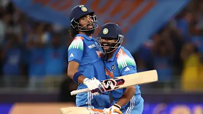 Logo of The winning runs as India seal glory | IND v NZ | Champions Trophy 2025
