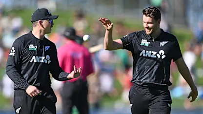 Logo of Duffy reacts to being crowned No.1 ICC Men’s T20I Bowler