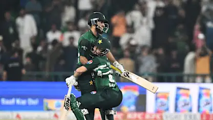 Logo of Pakistan star rockets up 210 places in T20I Player Rankings