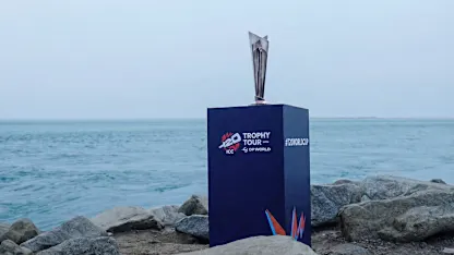ICC Men’s T20 World Cup 2026 Trophy Tour takes off across Adam's Bridge