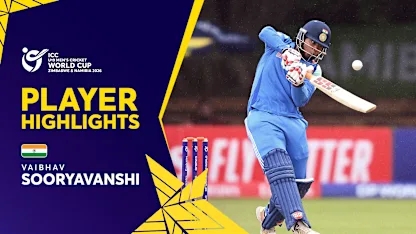 Sooryavanshi's enterprising knock lifts India | Player Highlights | U19 CWC 2026