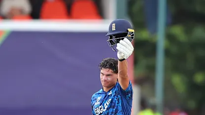 Falconer with a valiant ton | U19 CWC 2026