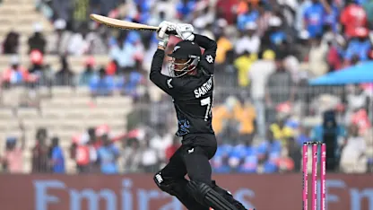 Punched away for six by Santner | T20WC 2026