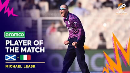 Leask stars on both fronts in Kolkata | POTM Highlights | T20WC 2026