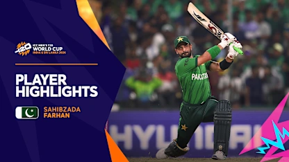 Farhan leads with the bat in Colombo | Player Highlights | T20WC 2026
