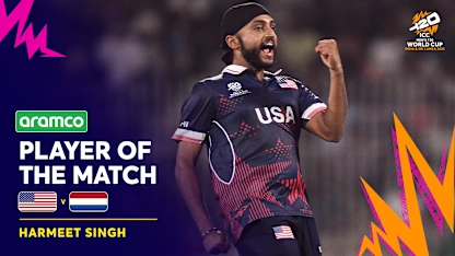 Harmeet Singh dictates terms with his spin | POTM Highlights | T20WC 2026
