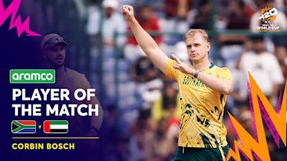 Bosch's spell underpins the win | POTM Highlights | T20WC 2026