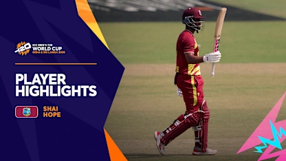 Shai Hope's anchoring 75 | Player Highlights | T20WC 2026