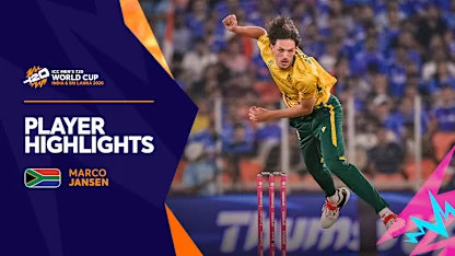 Jansen produces a telling spell | Player Highlights | T20WC 2026