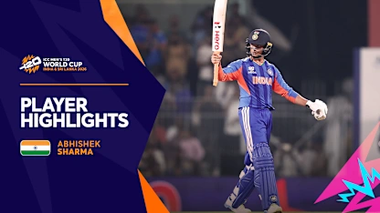 Abhishek's sparkling timely knock | Player Highlights | T20WC 2026