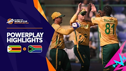 LIVE: Raza leads Zimbabwe counter against South Africa