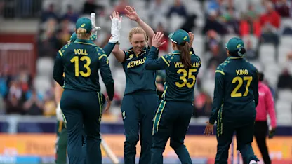 Garth topples the timber | Women's T20WC 2026