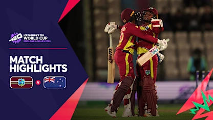West Indies down New Zealand in a final-over thriller | Match Highlights | Women's T20WC 2026