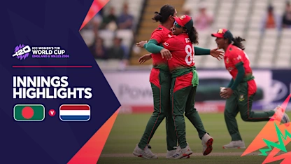 De Leede fights a disciplined Bangladesh | Innings Highlights | Women's T20WC 2026
