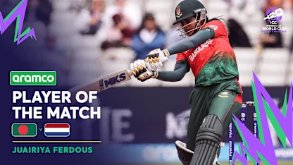 Ferdous' blinder makes the difference up top | Aramco POTM Highlights | Women's T20WC 2026
