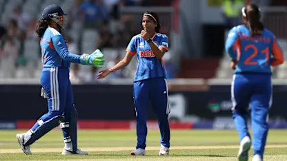 Sharma’s quick reflexes end Ferdous’ stay | Women's T20WC 2026