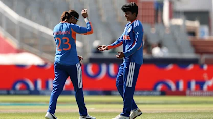 Sree Charani strikes to remove Shorna Akter | Women's T20 World Cup 2026