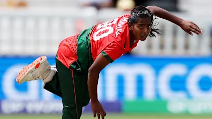 Marufa Akter lands a ripper first up | Women's T20WC 2026