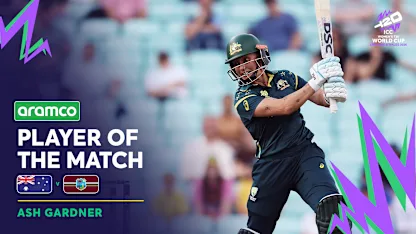 Ash Gardner puts on an all-round clinic | Aramco POTM Highlights | Women's T20WC 2026