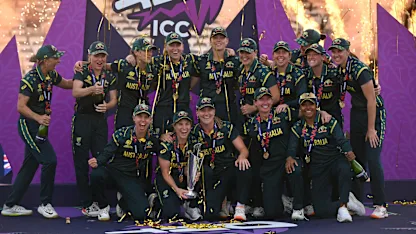 Australia lift the ICC Women's T20 World Cup 2026 trophy | Women's T20WC 2026