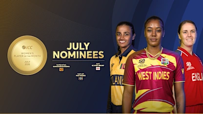 Nominees announced for Women’s Player of the Month for July
